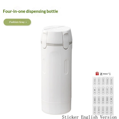 4 In 1 Travel Dispenser Portable Travel Bottles