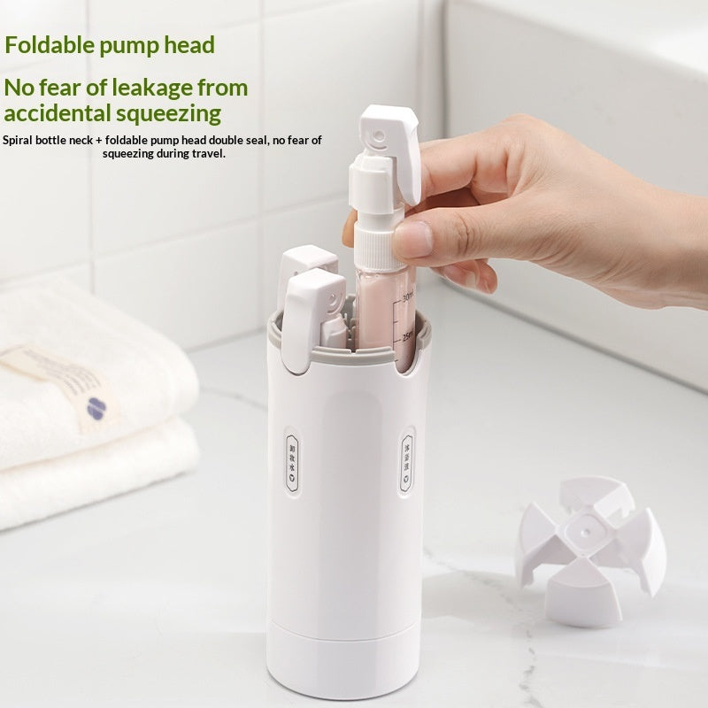 4 In 1 Travel Dispenser Portable Travel Bottles