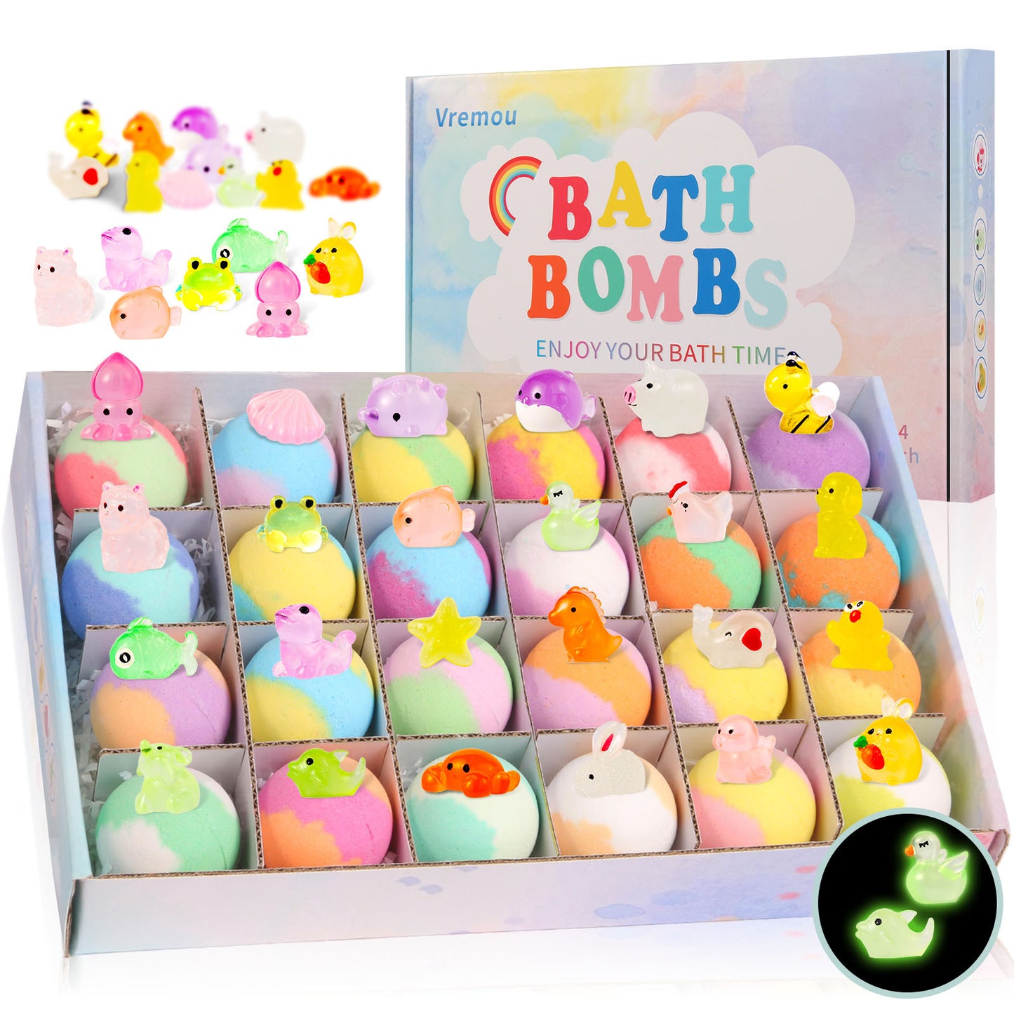 Doll Shaped Bath Bombs Fizzing Bubble Foam