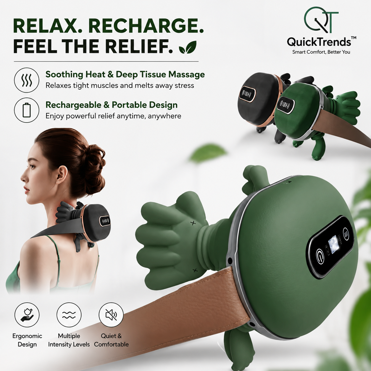🐾 QuickTrends™ Smart Heat Therapy Massager