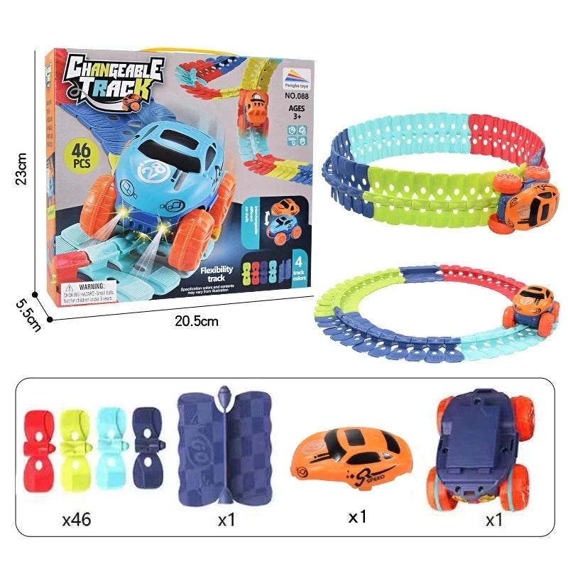 TurboGlow FlexTrack Racer™