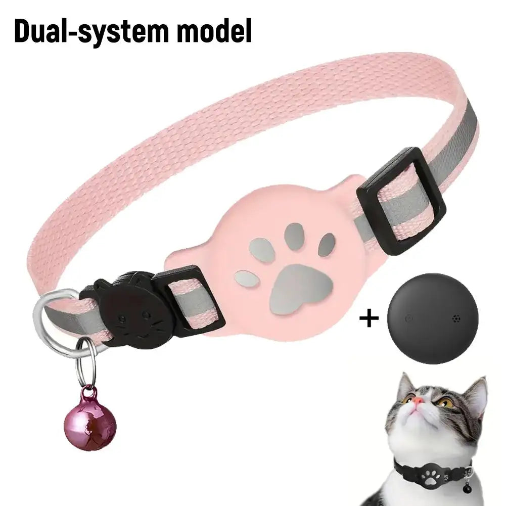 MeowGuard™ GPS Collar Create a safe GPS boundary anywhere — no wires, no digging, no monthly fees