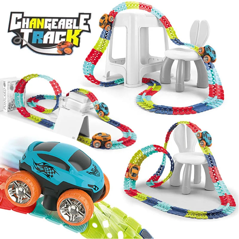 TurboGlow FlexTrack Racer™