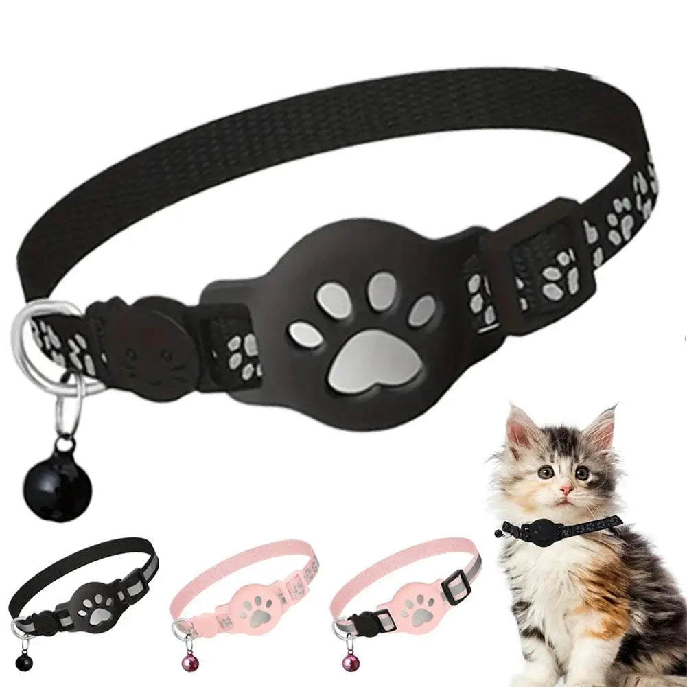 MeowGuard™ GPS Collar Create a safe GPS boundary anywhere — no wires, no digging, no monthly fees