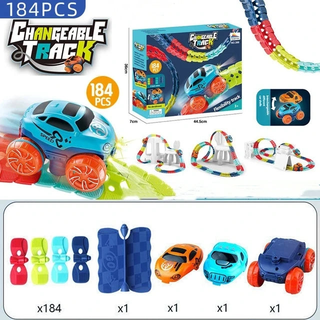 TurboGlow FlexTrack Racer™