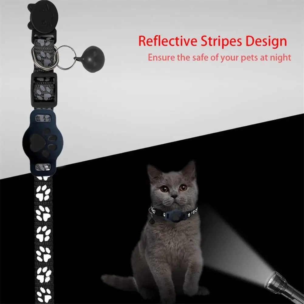 MeowGuard™ GPS Collar Create a safe GPS boundary anywhere — no wires, no digging, no monthly fees