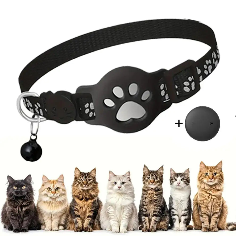 MeowGuard™ GPS Collar Create a safe GPS boundary anywhere — no wires, no digging, no monthly fees