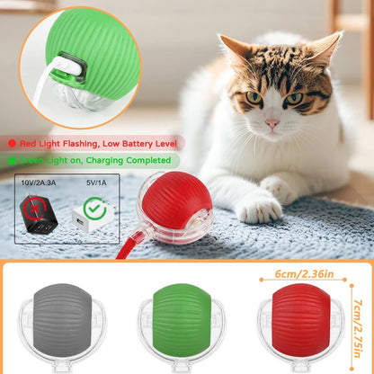 QuickTrends™ WiggleTail™ Interactive Rolling Pet Toy